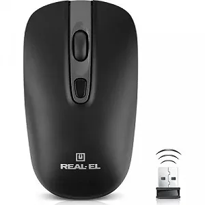 Мышка REAL-EL RM-350W Wireless Black/Gray (EL123200043) ціна на synthetic.ua - Фото 1 Мышка REAL-EL RM-350W Wireless Black/Gray (EL123200043) synthetic.ua - Фото 1