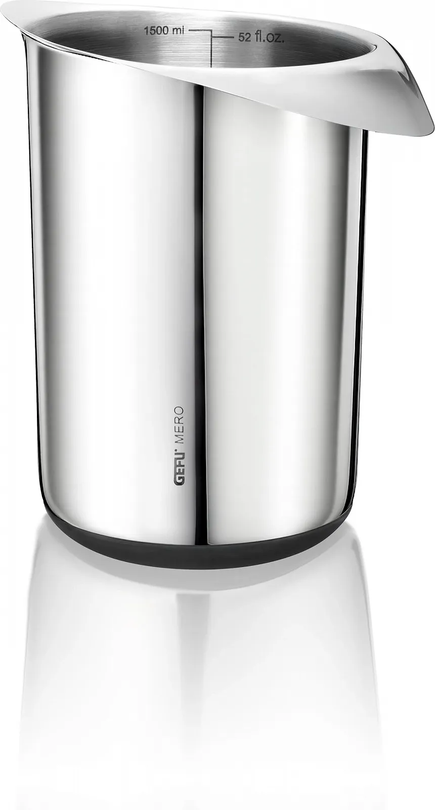Миска для смешивания GEFU MERO 1.5 л Stainless Steel/Silicone, фото №3