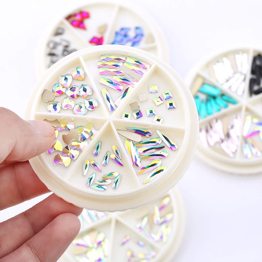 Набір Кристал Насіннєва форма 6 кольорів Голографічний Діамант, фото №3