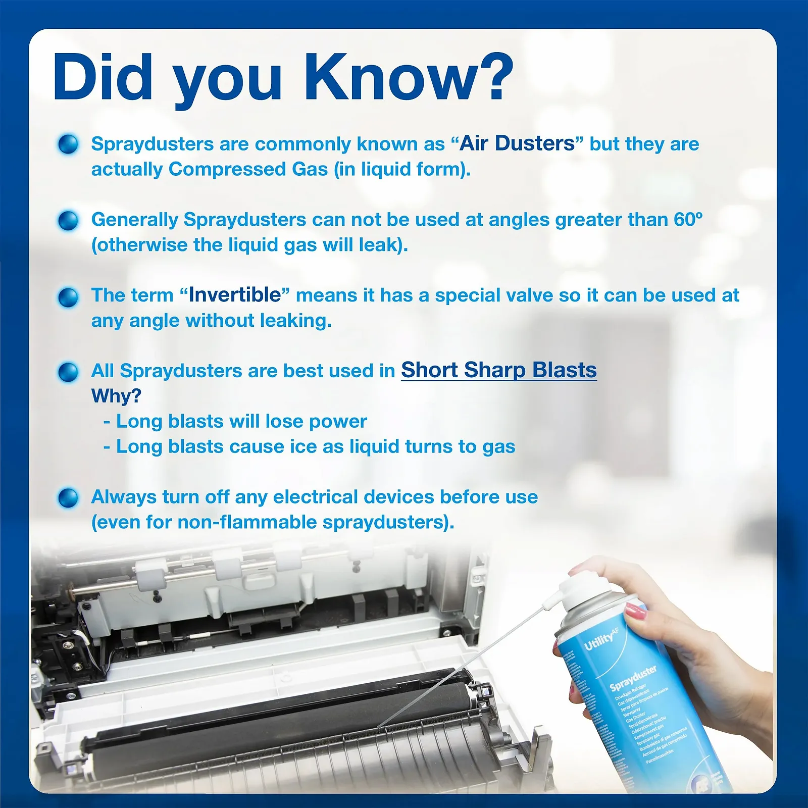 Стиснене повітря AF Utility та багатофункціональний засіб WD-40 49660 Multifunctional Product Smart Straw 2 x 400 мл + 200 мл, фото №4