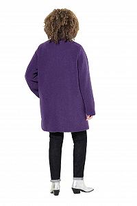 Пальто Teddy Ulla Popken A-силуету, стійка-комір, кнопки 833695 ціна на synthetic.ua - Фото 1 Пальто Teddy Ulla Popken A-силуету, стійка-комір, кнопки 833695 synthetic.ua - Фото 1