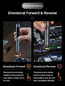 Викрутка MINIWARE ES15S Електрична Рухомий Контроль Зарядний Інструмент 24 Біти OLED Дисплей Перезаряджувана Батарея synthetic.ua - Фото 1