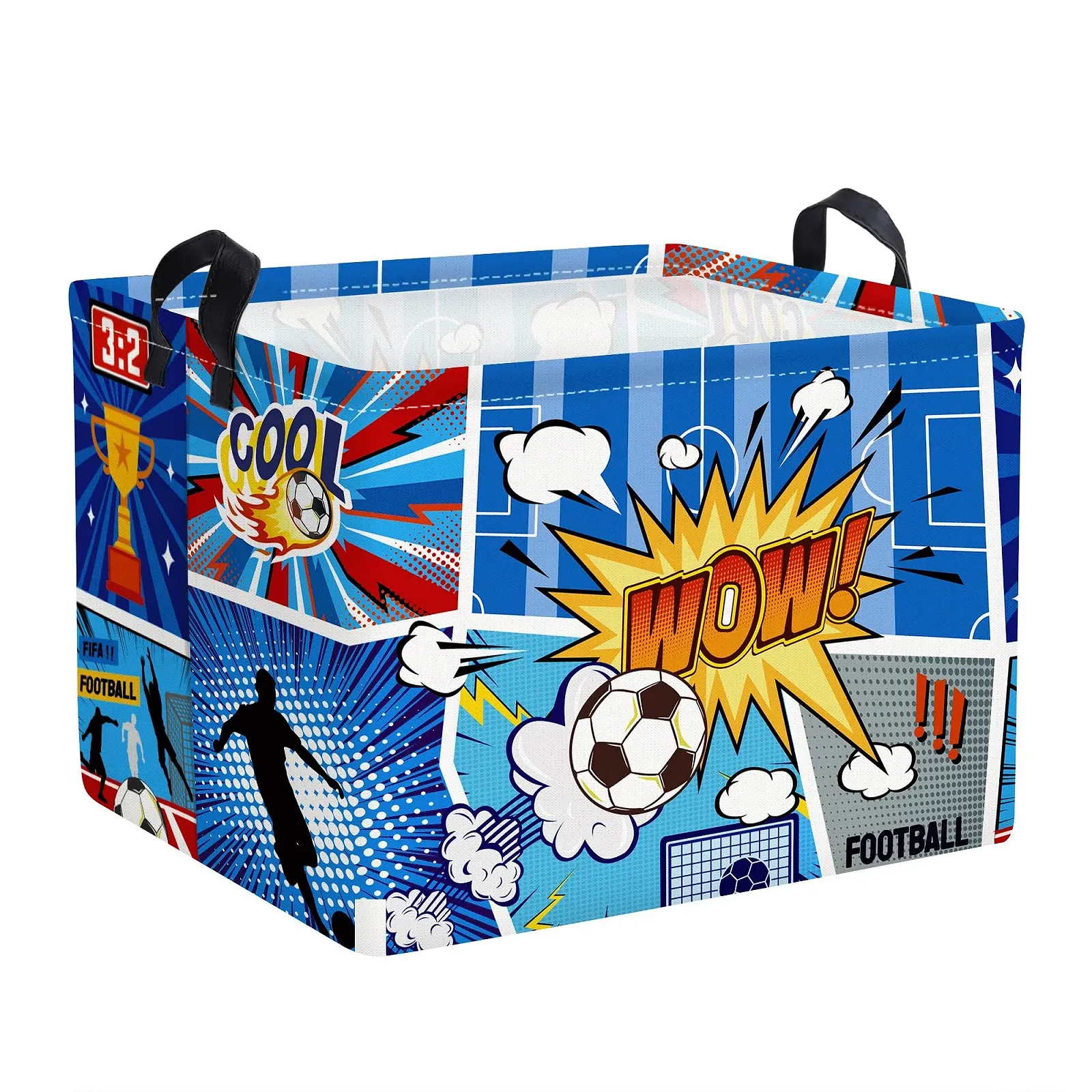 Корзина для игрушек HUUMONSS Детская, складная, для мальчиков, большая, 36 л, фото №1 Корзина для игрушек HUUMONSS Детская, складная, для мальчиков, большая, 36 л, фото №1