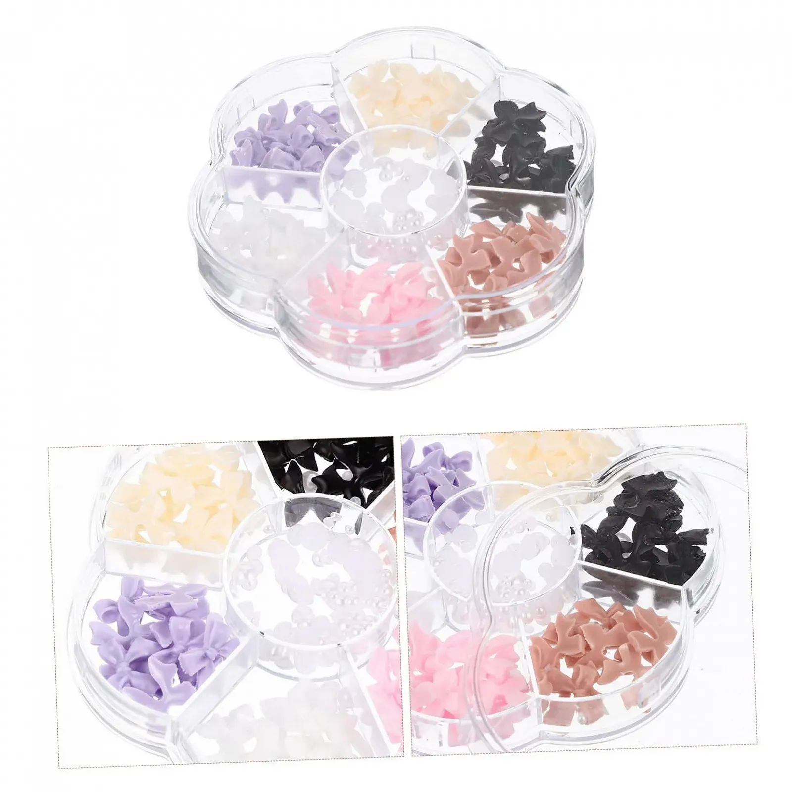 Украшения для ногтей Бант FRCOLOR со стразами для творческого дизайна ногтей, фото №8