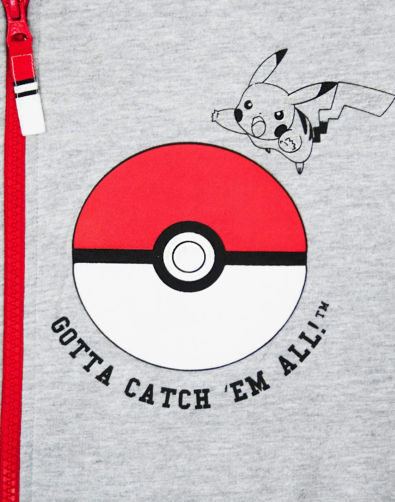 Худи Vanilla Underground Pokemon Pokeball для мальчика на молнии, фото №5