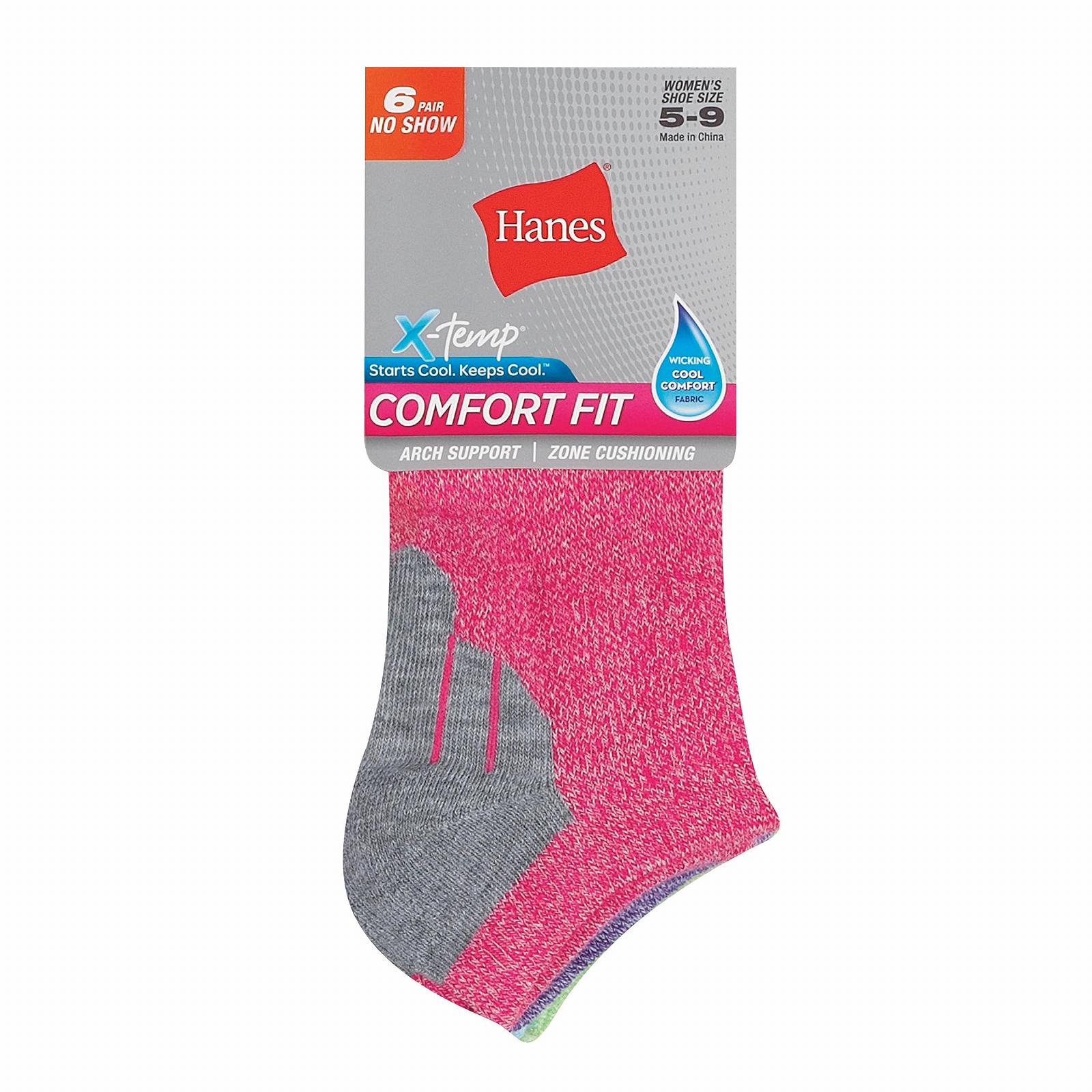 Носки Hanes Cool Comfort No Show P6 (4A1/6), фото №2