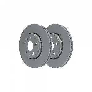 Гальмівний диск ATE 24.0124-0222.1 для Mercedes-Benz, Nissan, Renault, передня вісь - Фото 1