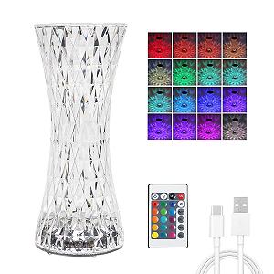 Настільна лампа EXTRASTAR LED Crystal RGB з пультом ДК Сенсорна Акумуляторна - Фото 1
