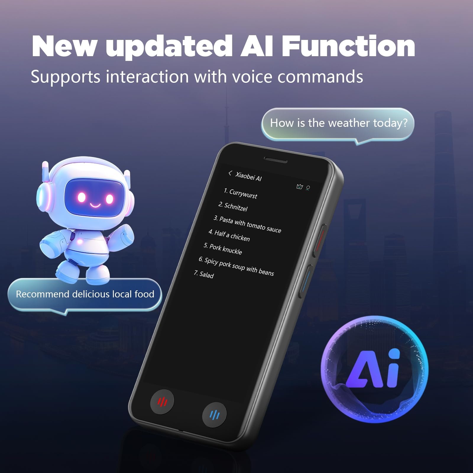 Пристрій для перекладу голосу, Перекладач AI A40, 139 мов, фото №7 Пристрій для перекладу голосу, Перекладач AI A40, 139 мов, фото №7