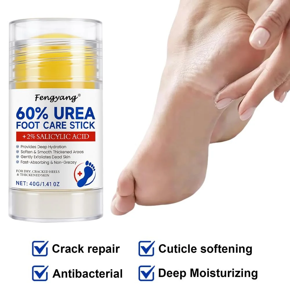 Крем-стик для ног Fengyang Urea для локтей, коленей, стоп и рук, фото №7