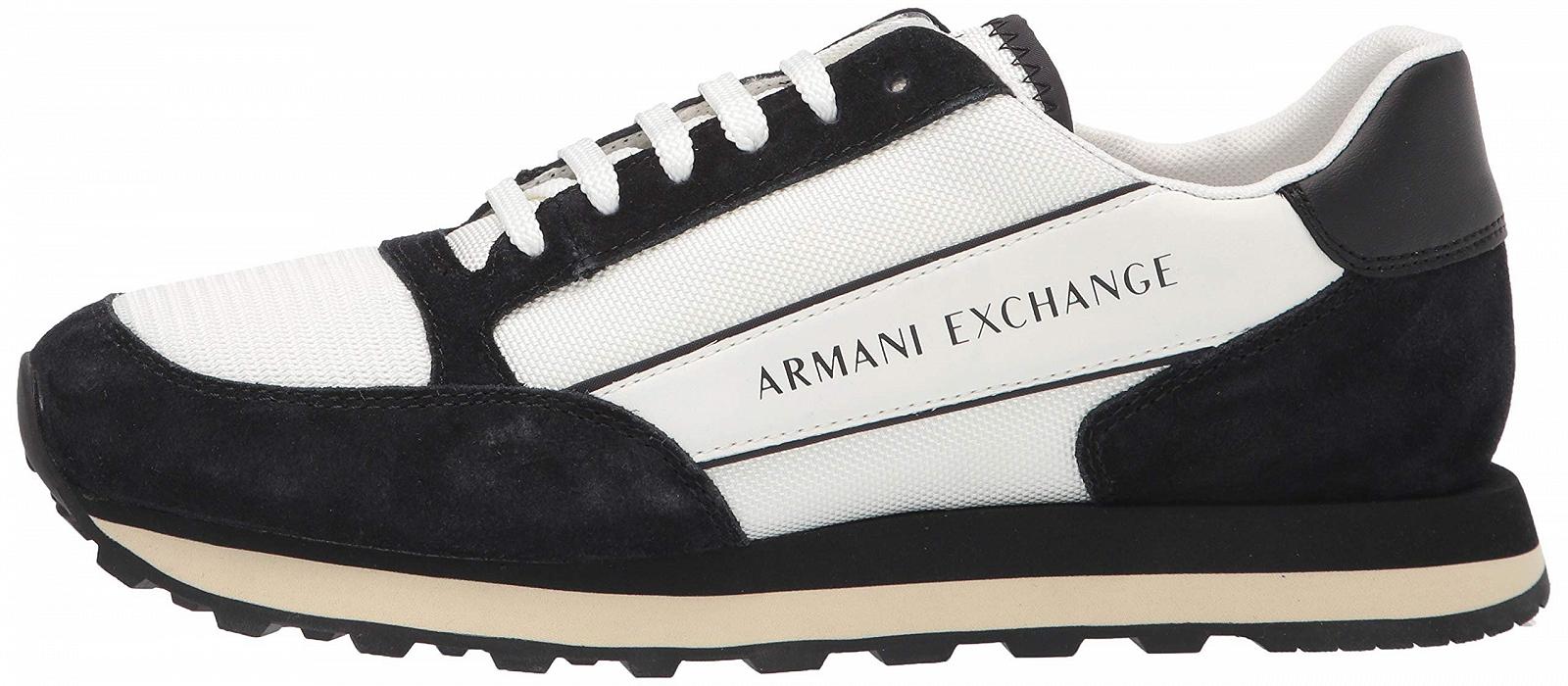 Кросівки Armani Exchange Osaka Running з фірмованою стрічкою, фото №8