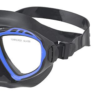 Маска Дайвінг Argo Sr BLK Синій Силікон synthetic.ua - Фото 1