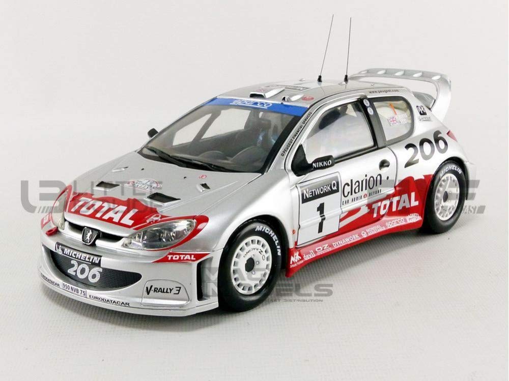 Автомобиль Sun Star Peugeot 206 WRC Ралли 1:18, фото №2 Автомобиль Sun Star Peugeot 206 WRC Ралли 1:18, фото №2