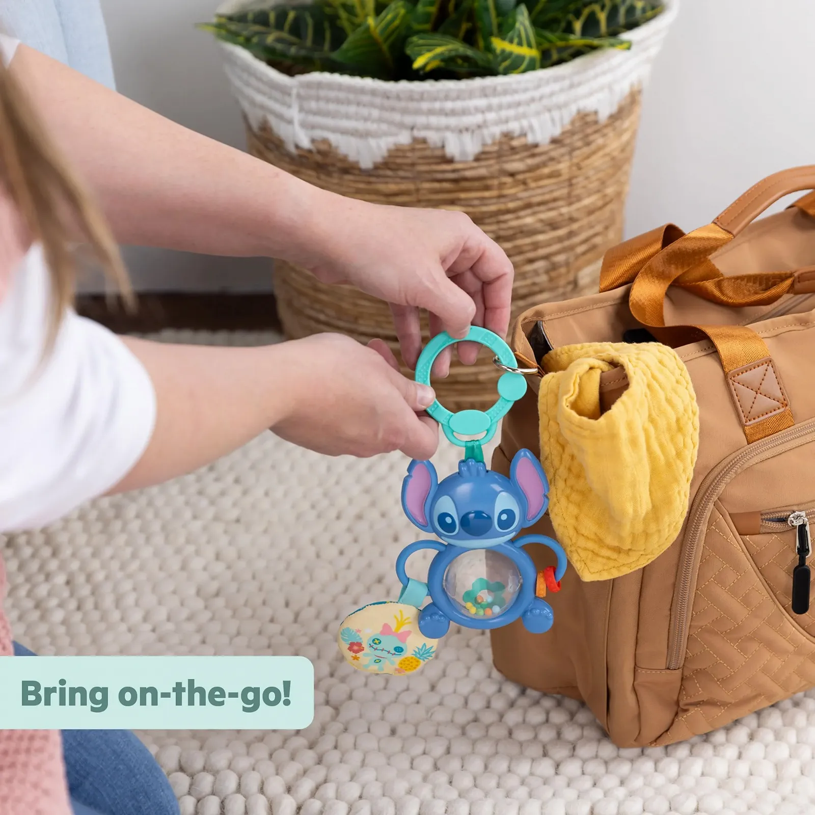 Іграшка Bright Starts Disney Baby Stitch Tummy Tumble розвиваюча, унісекс, фото №5