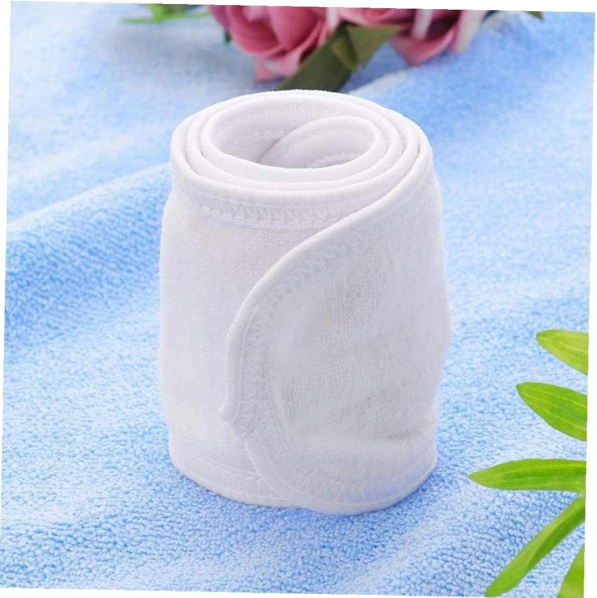 Пов'язка на голову Мікрофібра Білий, набір 6 штук, фото №4 Пов'язка на голову Мікрофібра Білий, набір 6 штук, фото №4