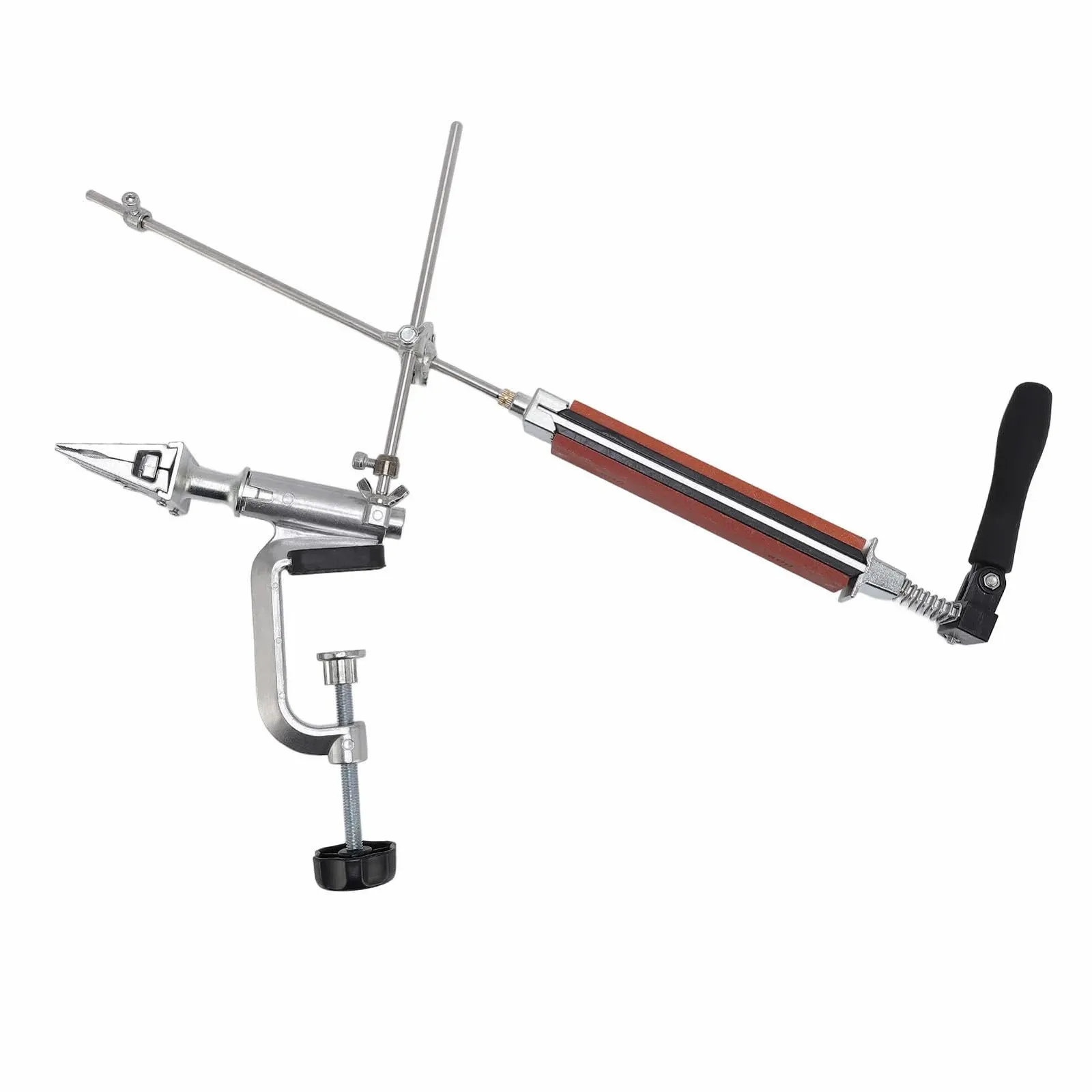 Набор для заточки Fabater с фиксированным углом 8 камней быстросъемная конструкция Silver, фото №1