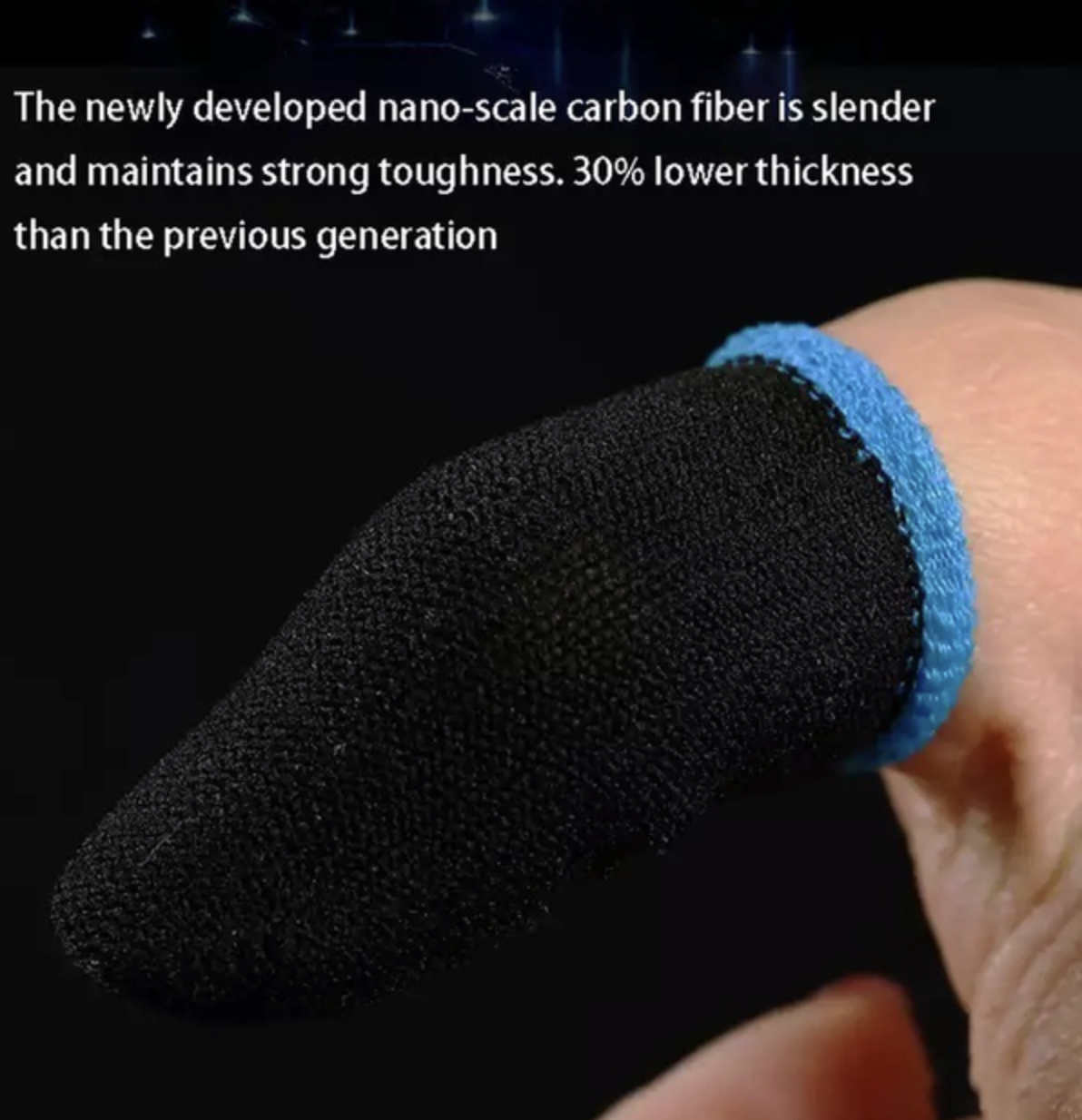 Сенсорні ігрові напальчники для мобільних ігор (PUBG, CoD, Free Fire) 4 шт Червоний, фото №3