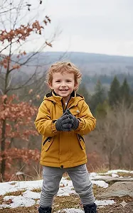 Куртка с флисовой подкладкой для мальчиков Volunboy - Фото 1