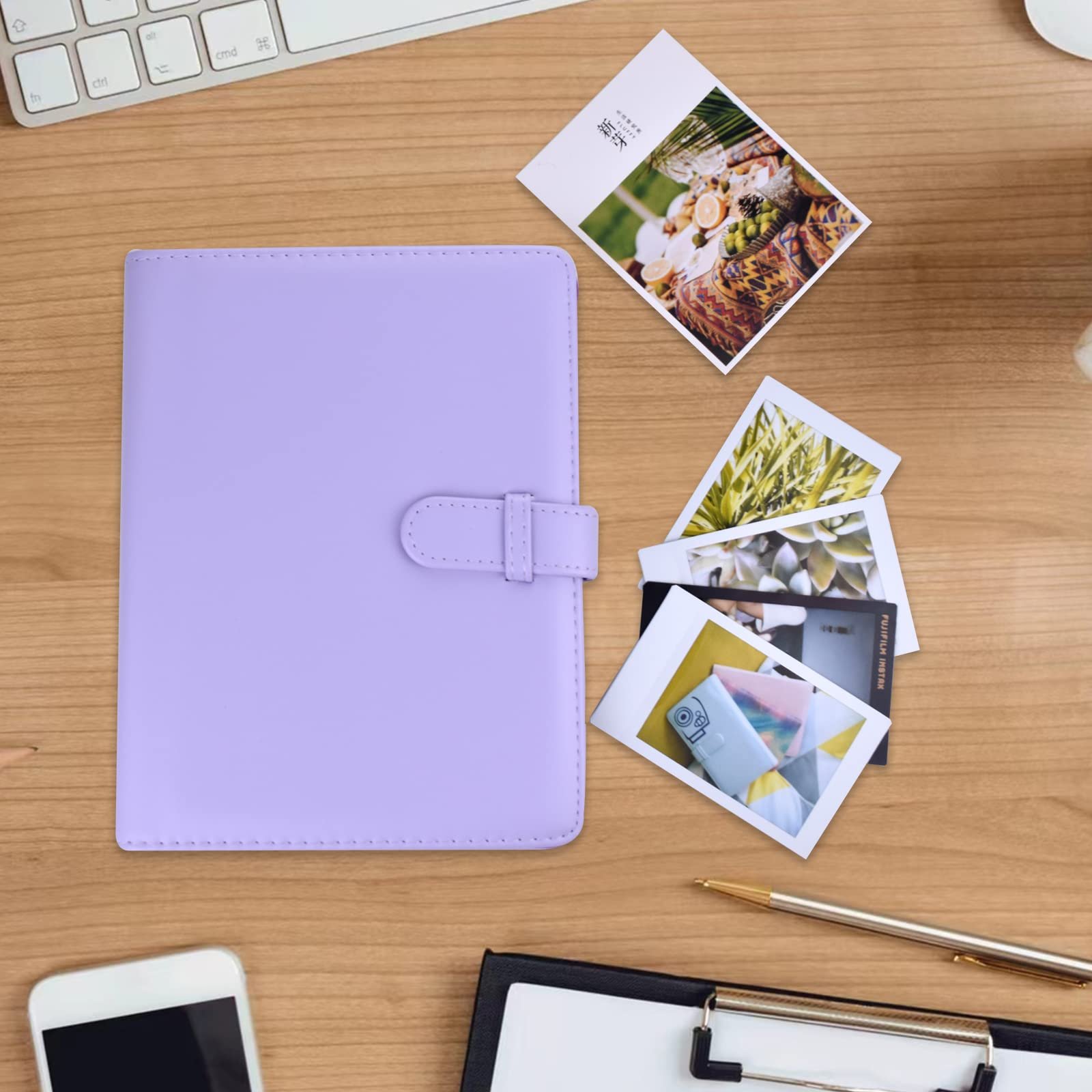 Фотоальбом MUZIRI KINOKOO 256 карманов 3 дюйма Purple, фото №5