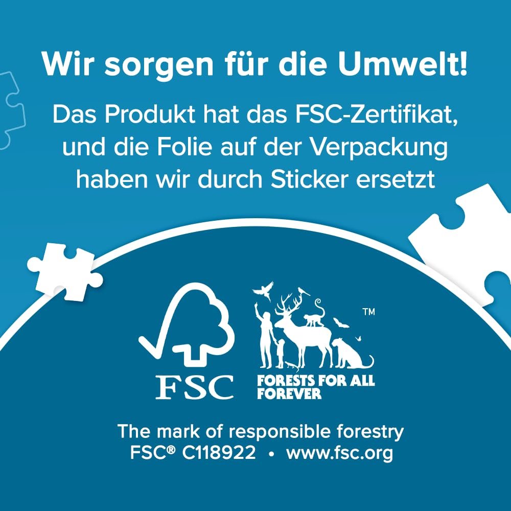 Пазл Trefl EasyPiece Stamps 300 елементів 60x40 см, фото №6