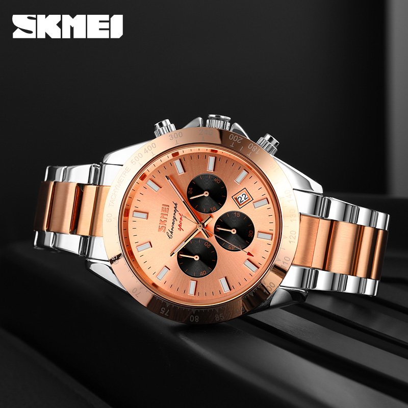 Годинник Skmei 9259 Rose Gold Rose Gold, фото №3