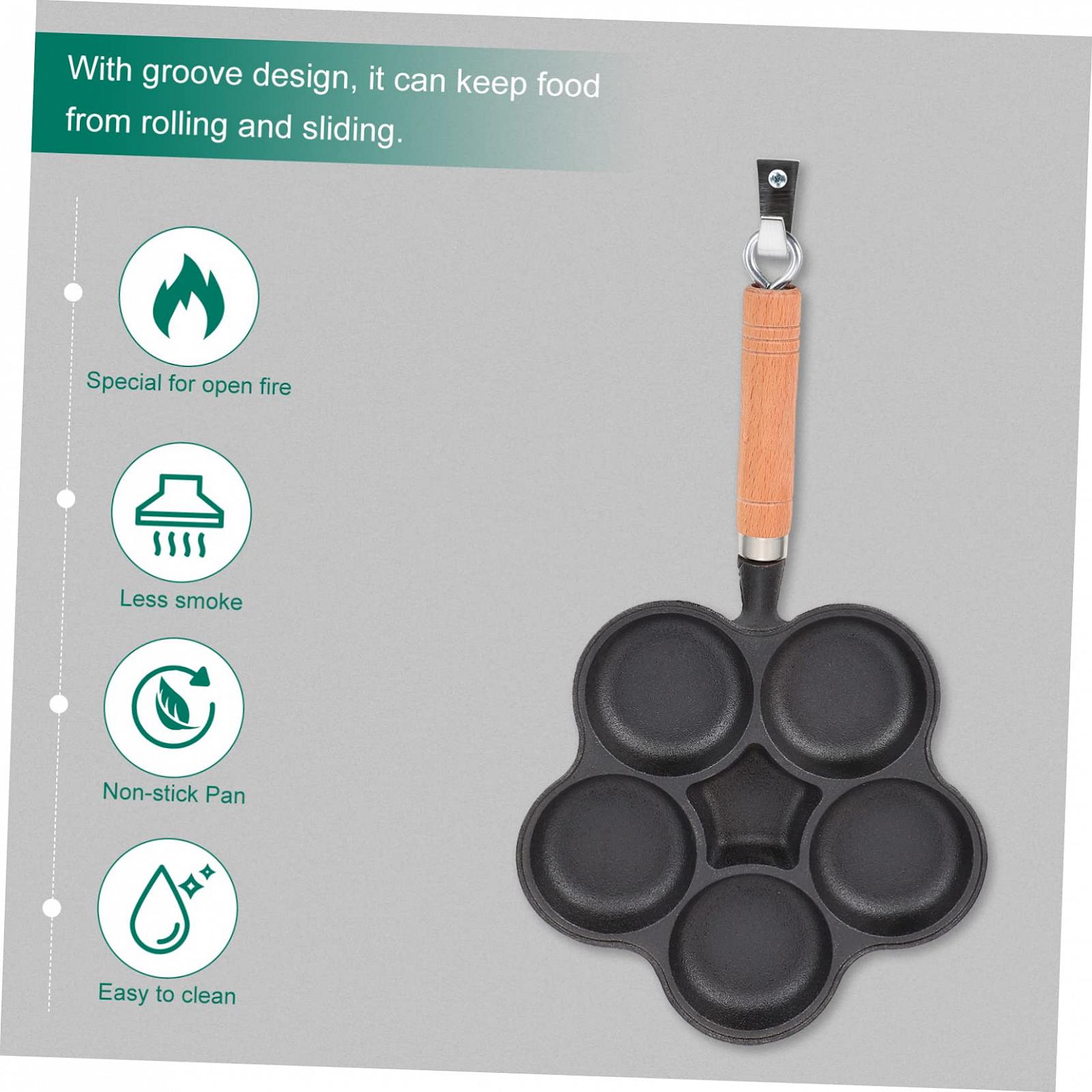 Сковорода Alipis Omelette Eggs Non-Stick Five Hole Shape, фото №3 Сковорода Alipis Omelette Eggs Non-Stick Five Hole Shape, фото №3