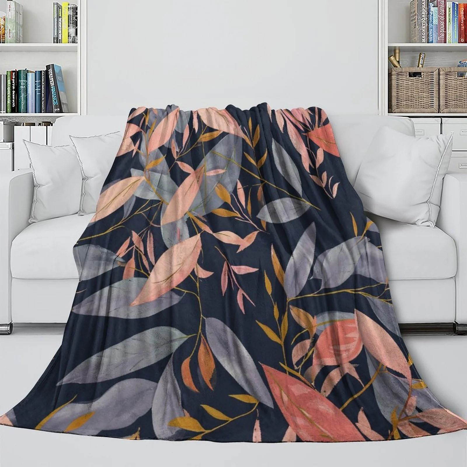 Покривало Botany М'яка Пухнаста Дихаюча Тепла Фланелева Флісова Ідеально підходить для дивана ліжка 3D друк 180 x 200 см, фото №4