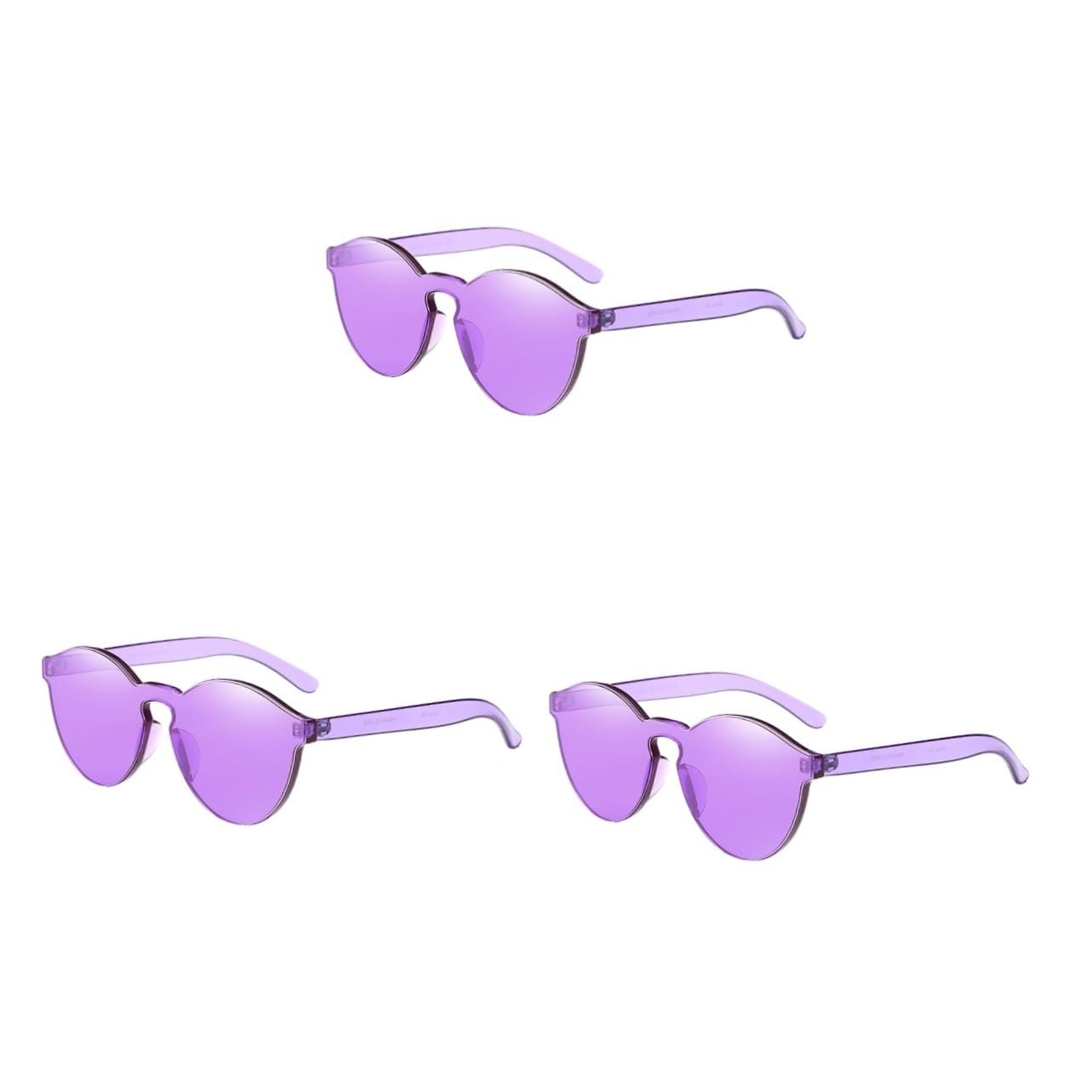 Сонцезахисні окуляри Без оправи PACKOVE Ретро-стиль UV400, фото №5