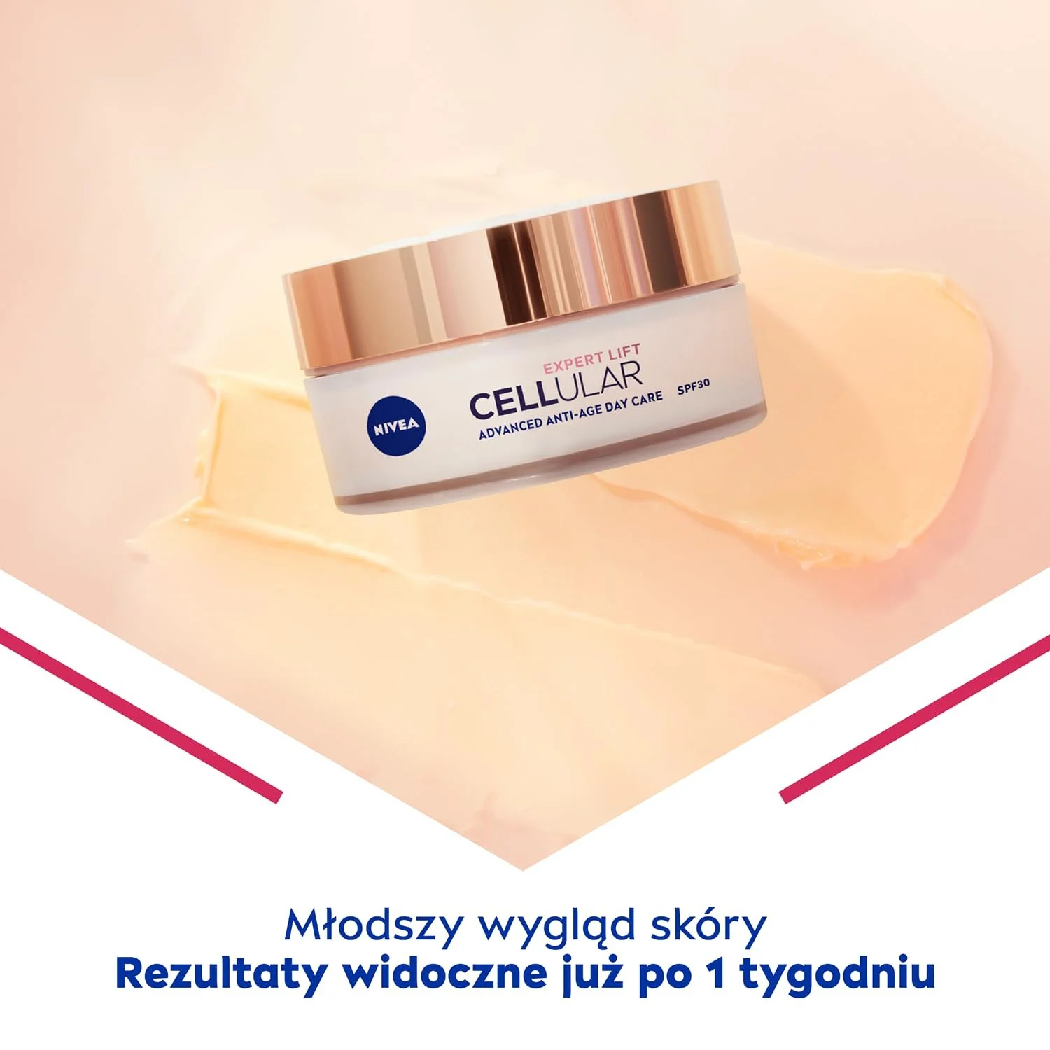 Денний крем проти зморщок NIVEA Hyaluronic Cellular Filler + Get Flexible 50 мл, фото №3 Денний крем проти зморщок NIVEA Hyaluronic Cellular Filler + Get Flexible 50 мл, фото №3