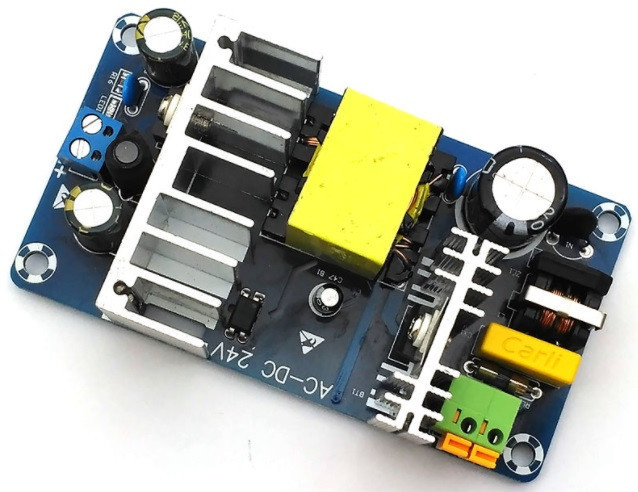 Імпульсний блок енергії 220 AC-DC 24В 6А 150ВТ, фото №1