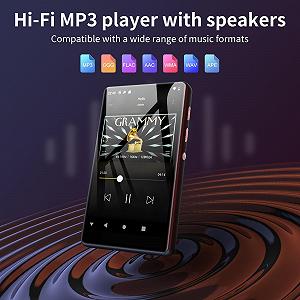 MP3 плеер SWOFY M503 Pro 80 ГБ Bluetooth и WiFi Черный synthetic.ua - Фото 1
