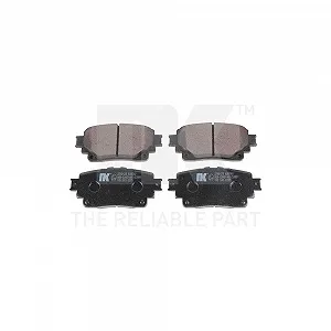 Комплект гальмівних колодок, дискове гальмо NK 2245123 задня вісь - Фото 1