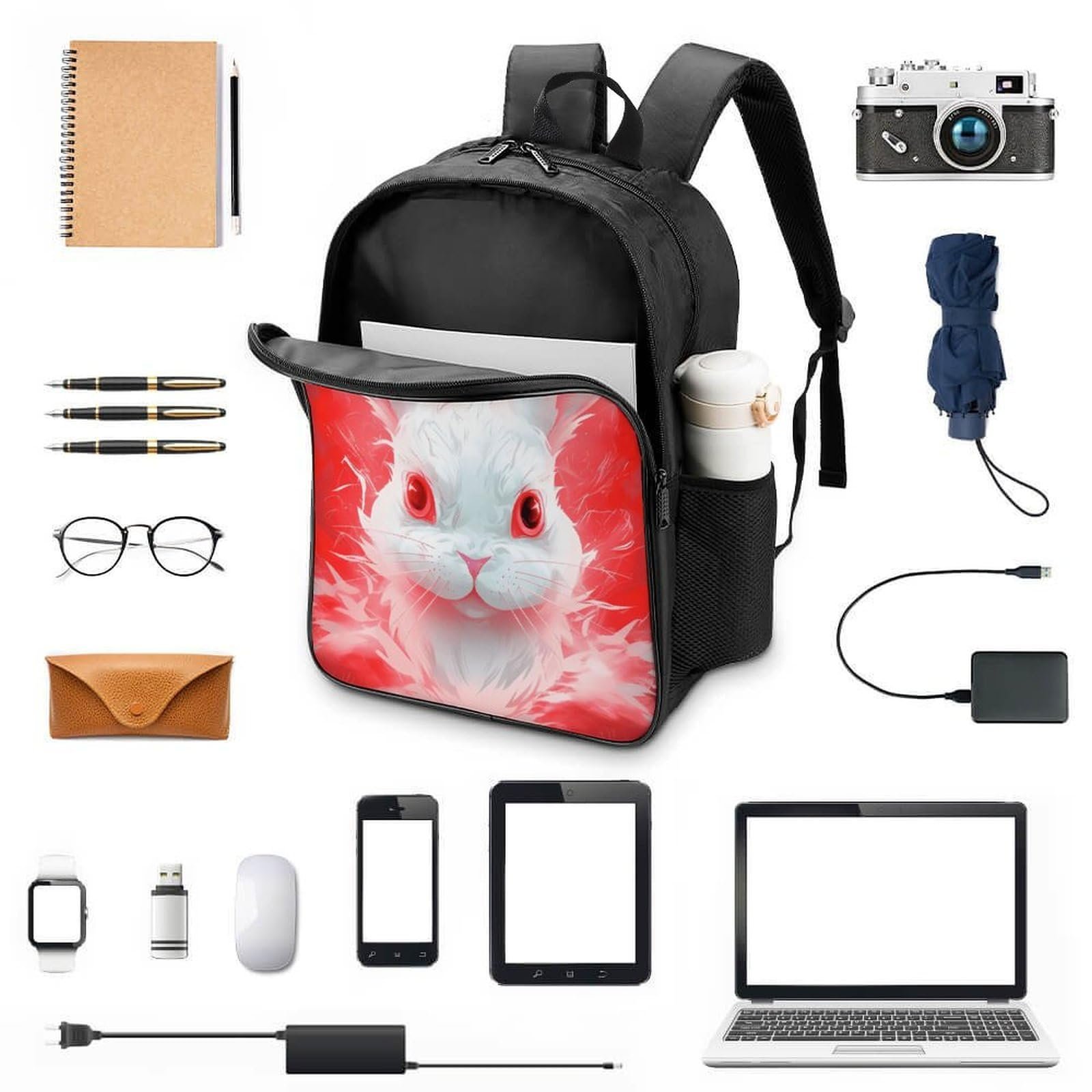 Школьный рюкзак Rabbit FPAKAKIIE Style-6 40 x 28 x 16 см, фото №4