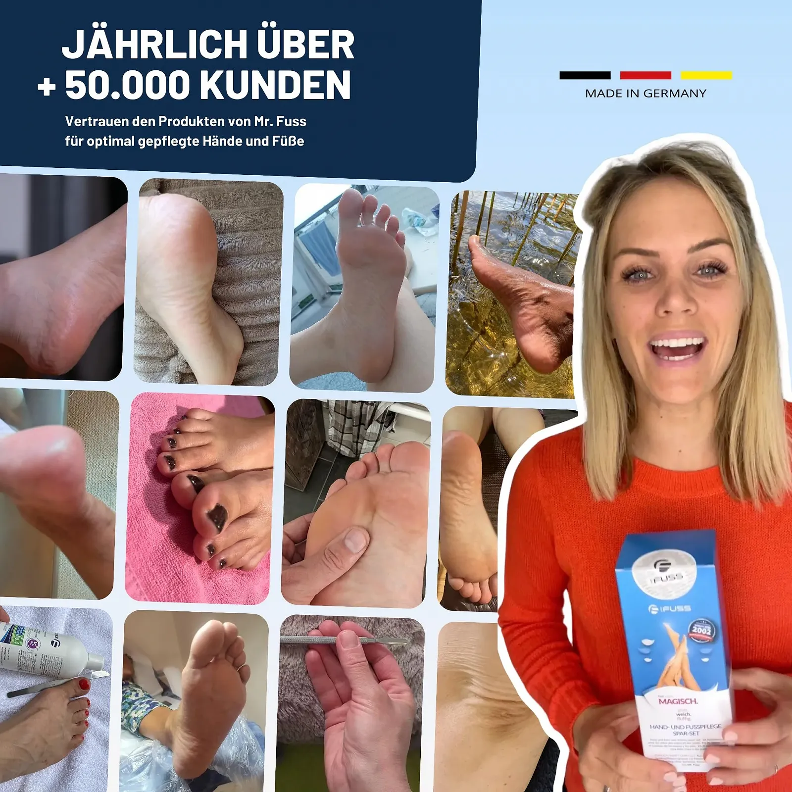 Крем-бальзам проти мозолів Mr. Fuss Care Balm Plus No. 2 з 10% Urea 100 мл, фото №4