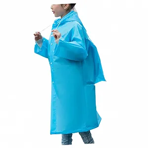 Пончо CALLARON 2 шт., дитяче, портативне, блакитне synthetic.ua - Фото 1