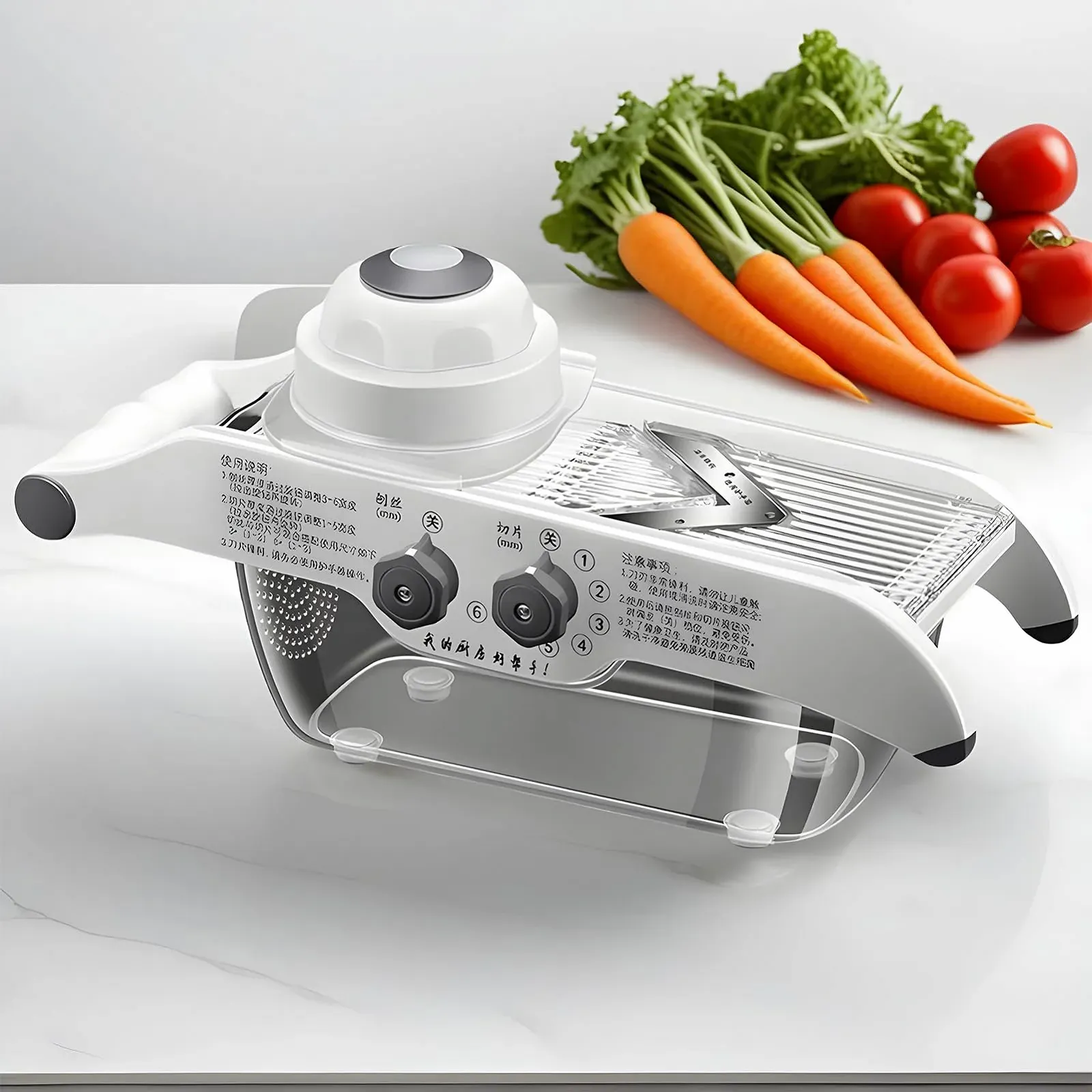 Овощерезка, 5 уровней с контейнером для кухни, дома, улицы, фото №8 Овощерезка, 5 уровней с контейнером для кухни, дома, улицы, фото №8