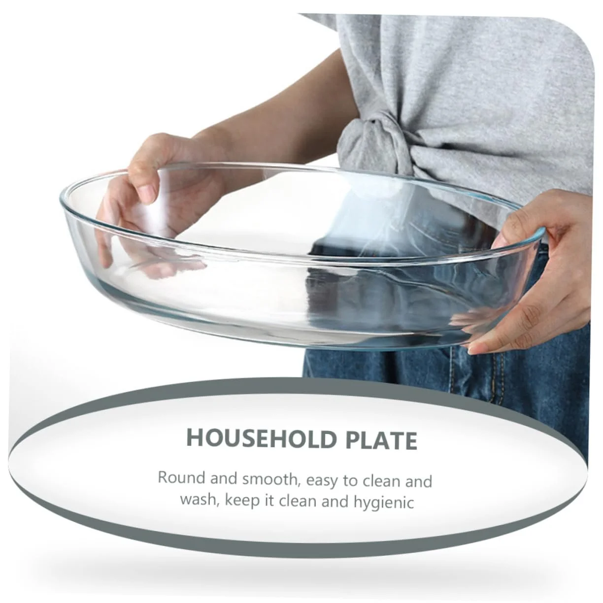 Форма для запікання Sosoport скляна овальна 2400 мл, фото №7