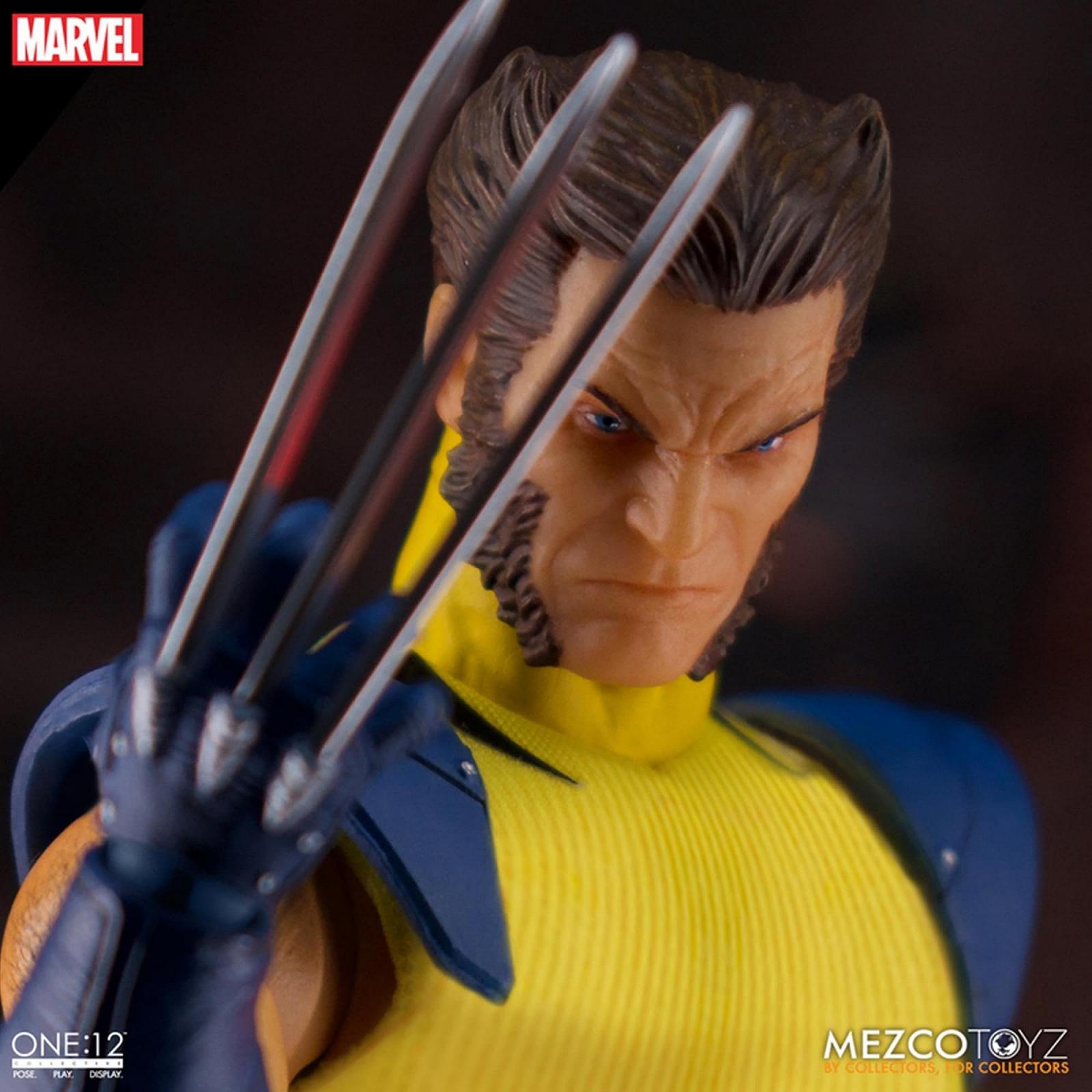 Екшн-фігурка Mezco Marvel Wolverine One: 12, деталізована пластикова фігурка Wolverine, фото №4