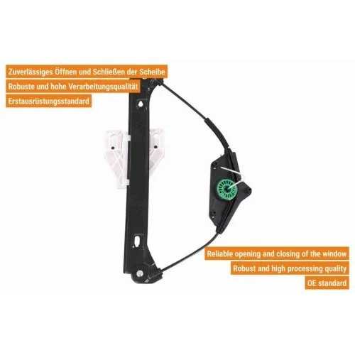 Склопідйомник VAICO V10-7661 Green Mobility Parts для AUDI SEAT SKODA VW VAG, фото №4