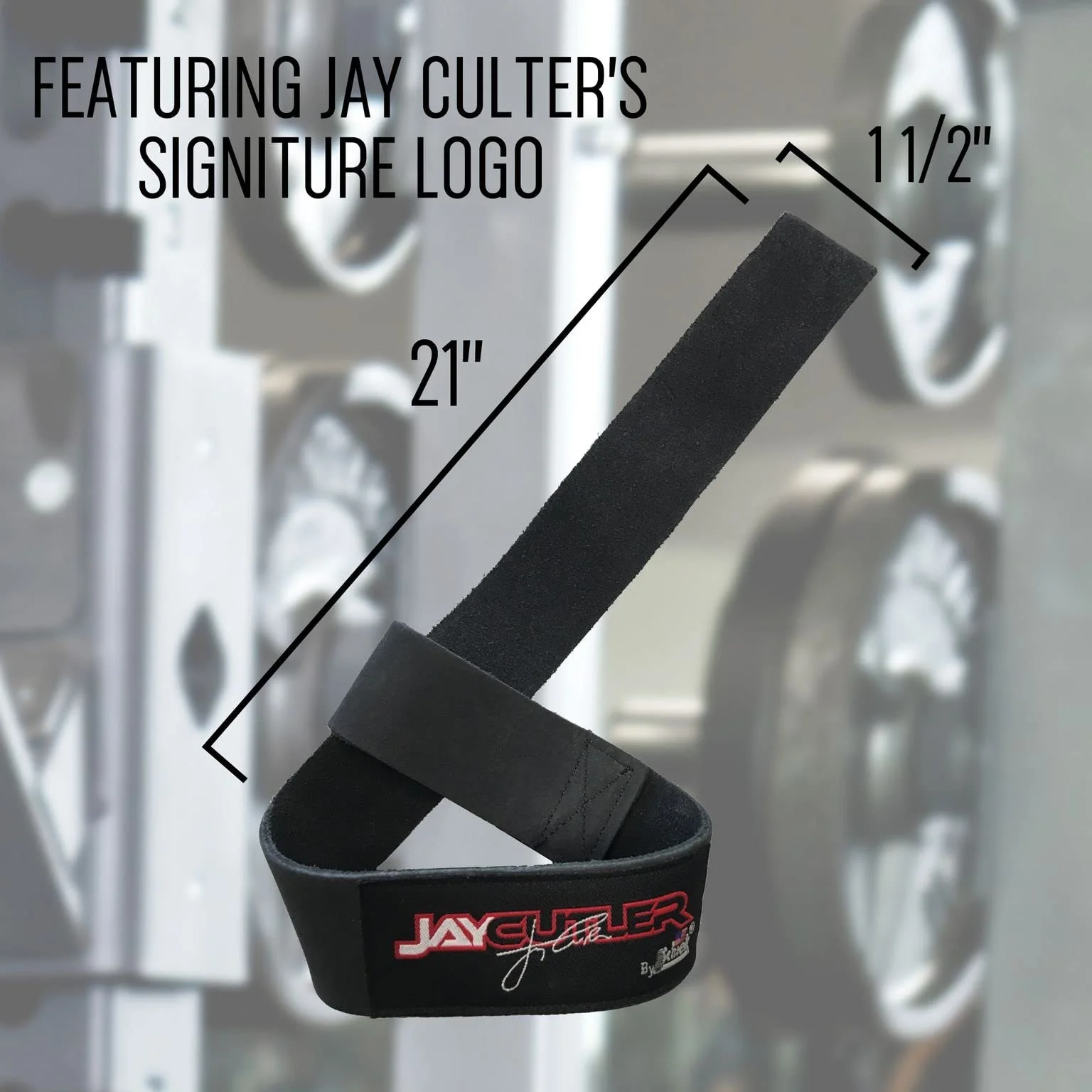 Лямки для тяги Schiek Sports 1000LLS Jay Cutler Black, фото №7