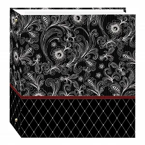 Фотоальбом Pioneer Magnetic TR-100D/PE, 3 кольца, 100 страниц, дизайн Pewter Etchings - Фото 1