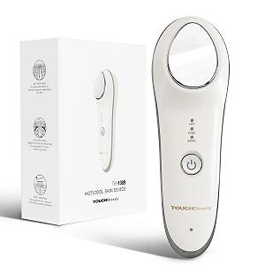 Пристрій для масажу обличчя Гаряче та Холодне TOUCHBeaty AG-1389EU з вібрацією - Фото 1