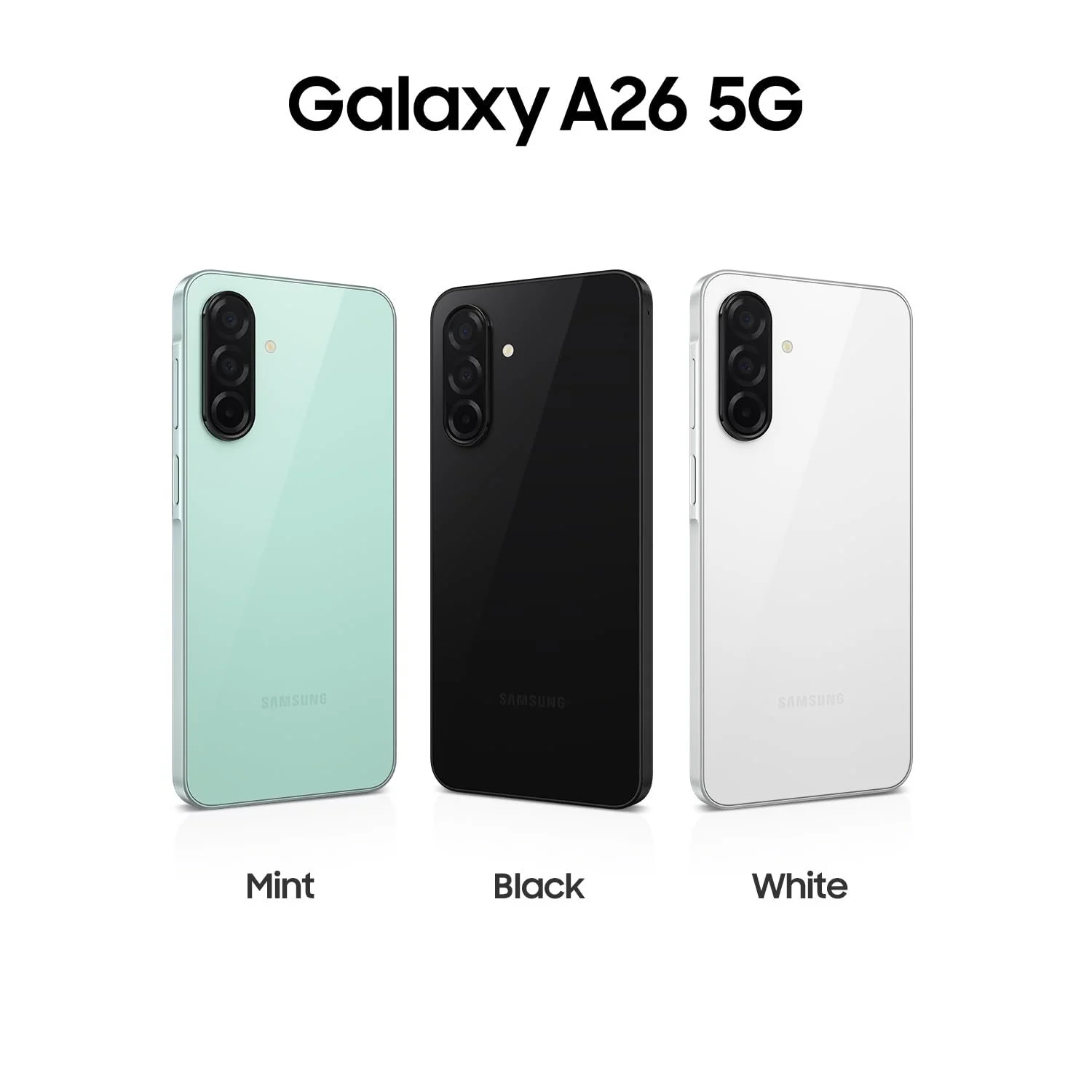 Смартфон Samsung Galaxy A26 5G 8GB RAM 256GB 50 MP Black, фото №2 Смартфон Samsung Galaxy A26 5G 8GB RAM 256GB 50 MP Black, фото №2