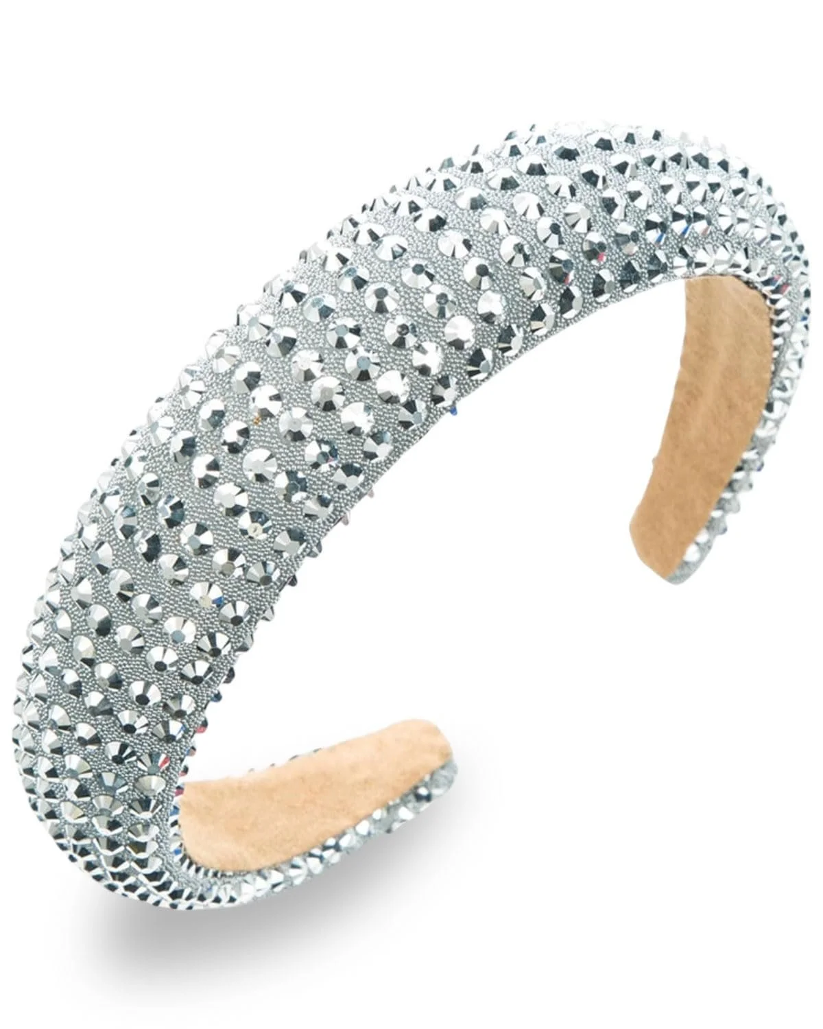 Обруч Блискучий обруч для волосся для жінок Широкий товстий м’який, фото №1