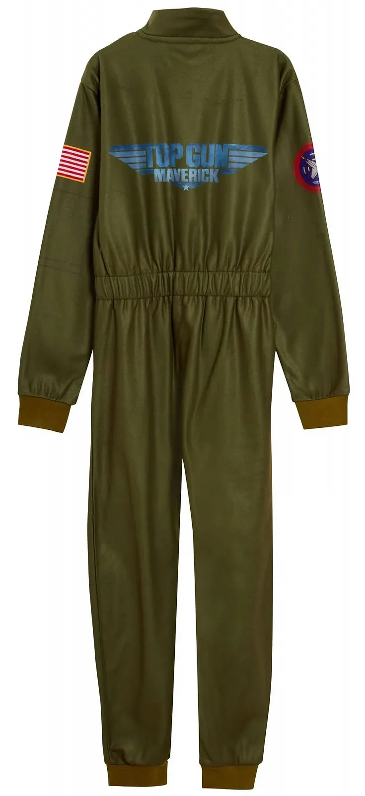 Детская пижама-комбинезон из флиса Top Gun Maverick, костюм пилота, фото №4 Детская пижама-комбинезон из флиса Top Gun Maverick, костюм пилота, фото №4