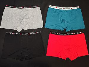 Мужские боксерки Tommy Hilfiger Мужской набор трусов 4 шт - Фото 1