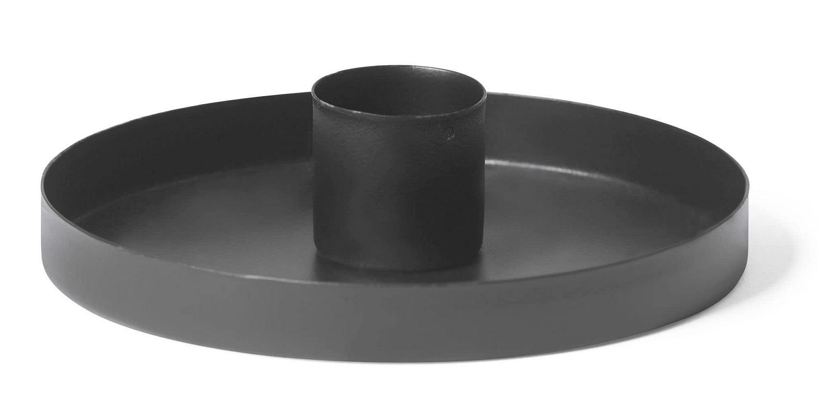 Тримач свічок Novaliv Набір 2 шт Металеві Діаметр 11 см Чорний, фото №5 Тримач свічок Novaliv Набір 2 шт Металеві Діаметр 11 см Чорний, фото №5