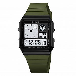 Годинник Skmei 2347AG Army Green - Фото 1