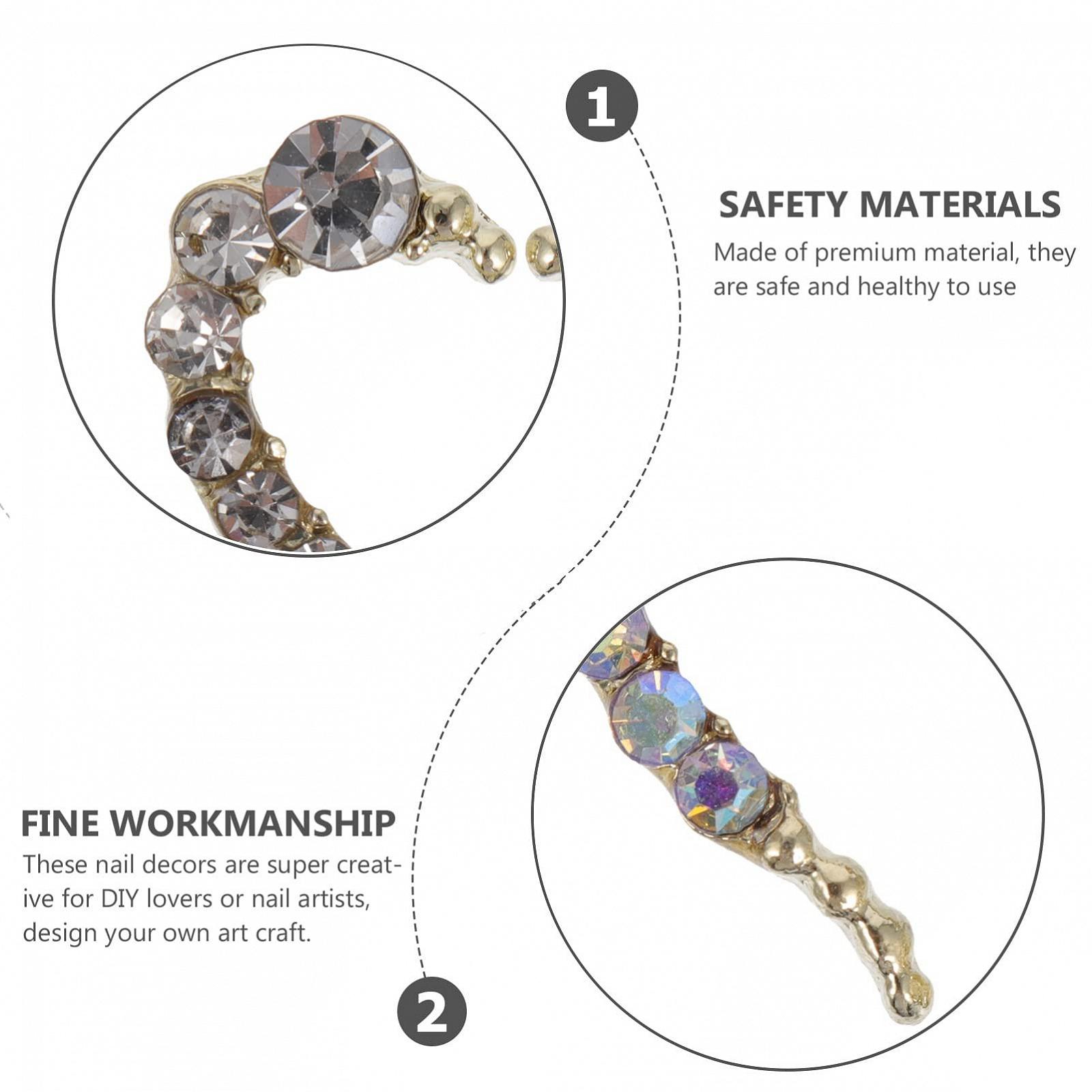 Прикраса для нігтів FRCOLOR 36 штук, фото №5