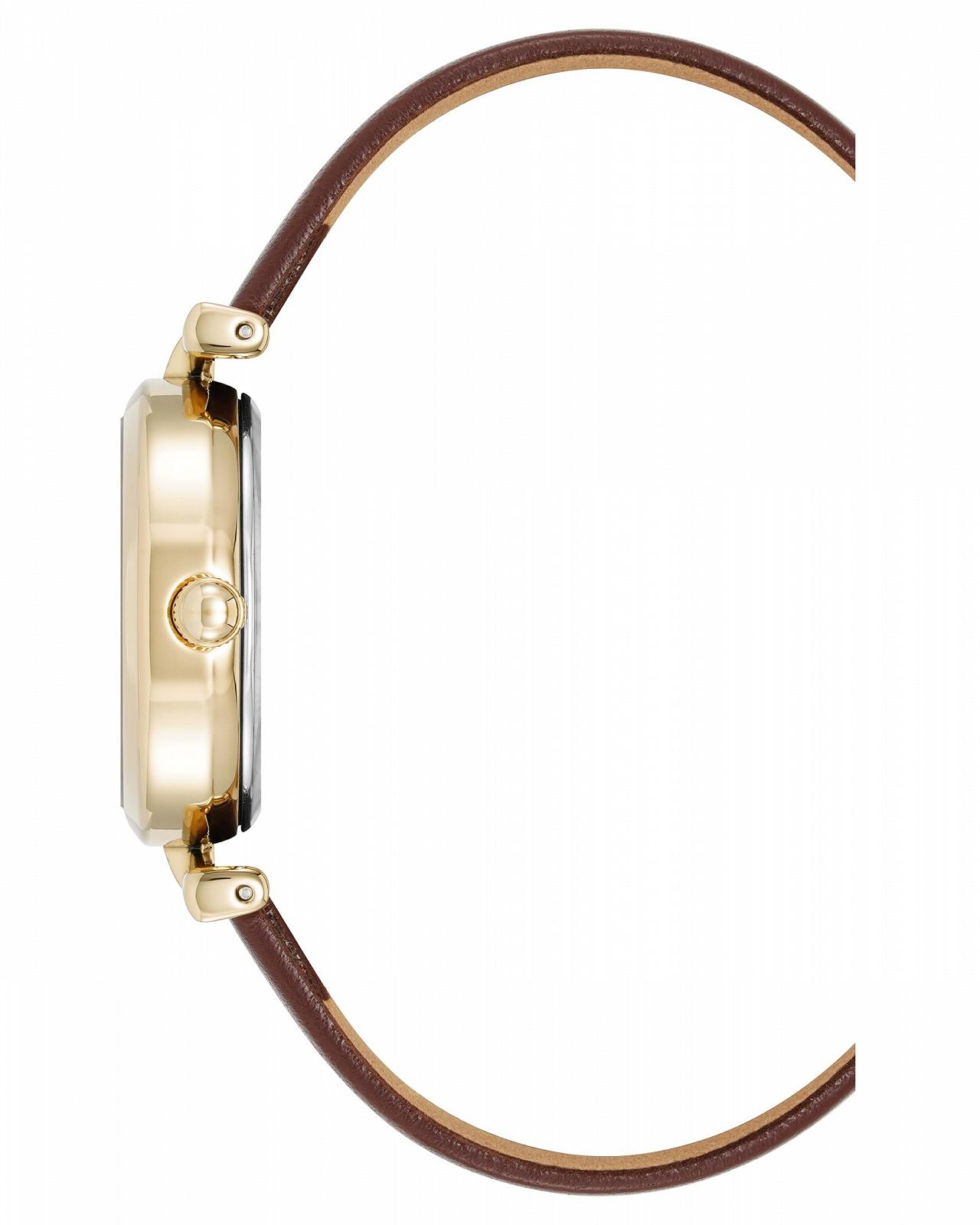 Женские часы Anne Klein Premium с кристаллами и экологичным кожаным ремешком, фото №2